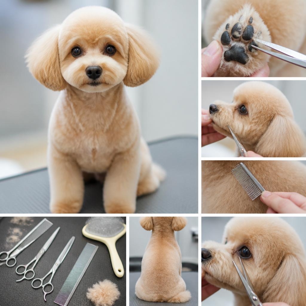 小型犬トリミングの技術
