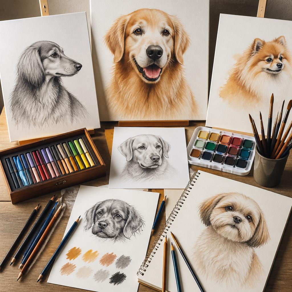 犬のアートレッスンとは？