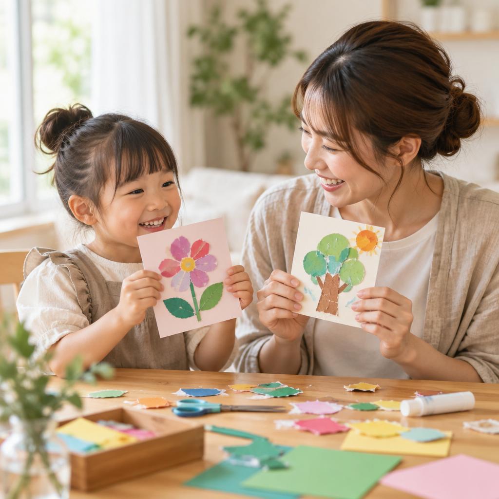 親子で過ごす、手を動かして笑い合う特別なひととき