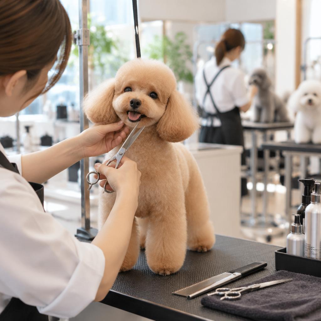 技術を磨けば、愛犬の笑顔はもっと輝く。グラスプグルーミングスクールの最新レッスンで、プロトリマーとしての次の一歩へ。