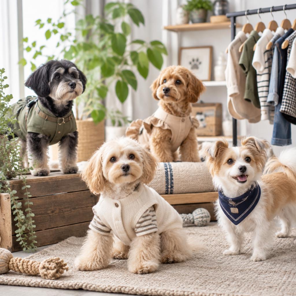 その子らしさに、ひとさじのセンスを。ミックス犬の魅力を引き出すスタイリング