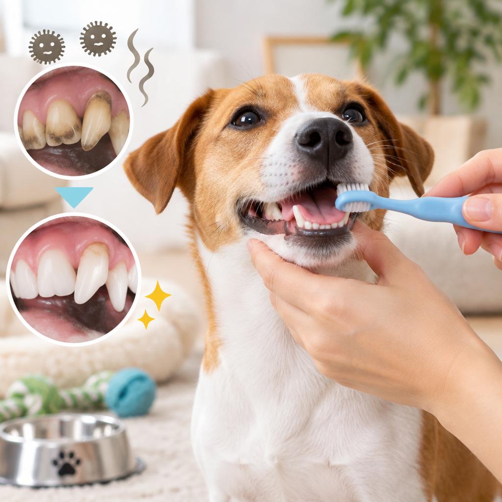 見逃したくない、お口のケアが愛犬の健康を支える理由