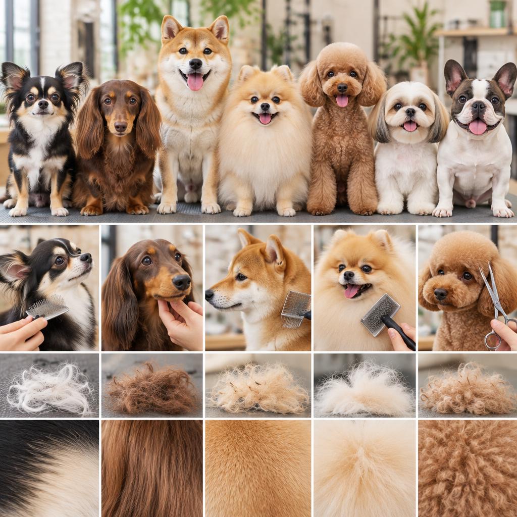 犬種も毛質もさまざま。愛犬に合わせたケアをご提案