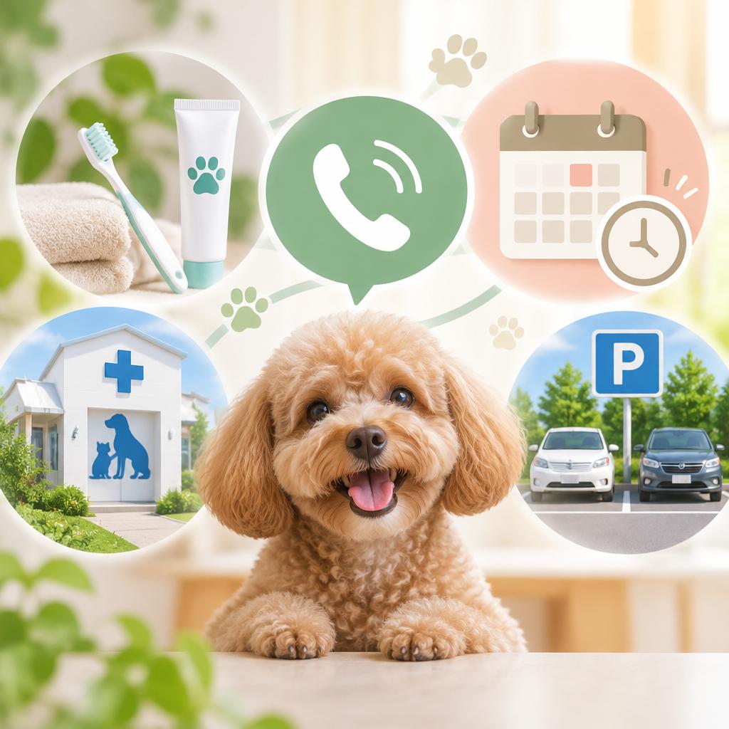 愛犬のお口ケア、まずはお気軽にご相談ください