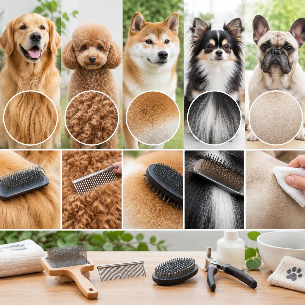 グルーミングってなに？犬種ごとのお手入れを知ろう