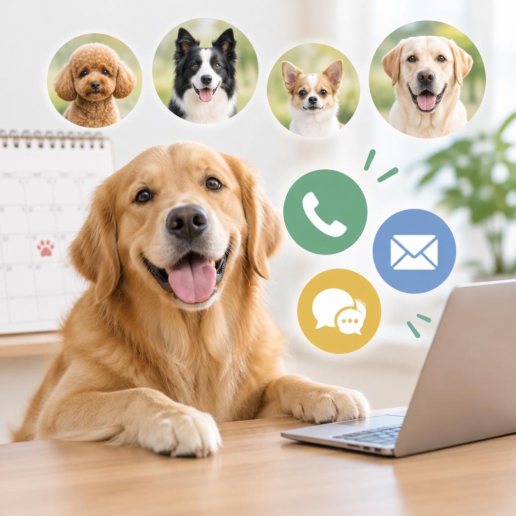 愛犬と一緒に、はじめてのグルーミング体験へ