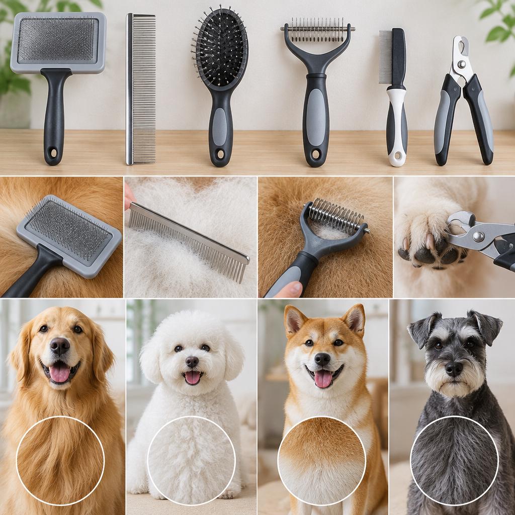 グルーミング用品を味方に。愛犬に合う道具の選び方
