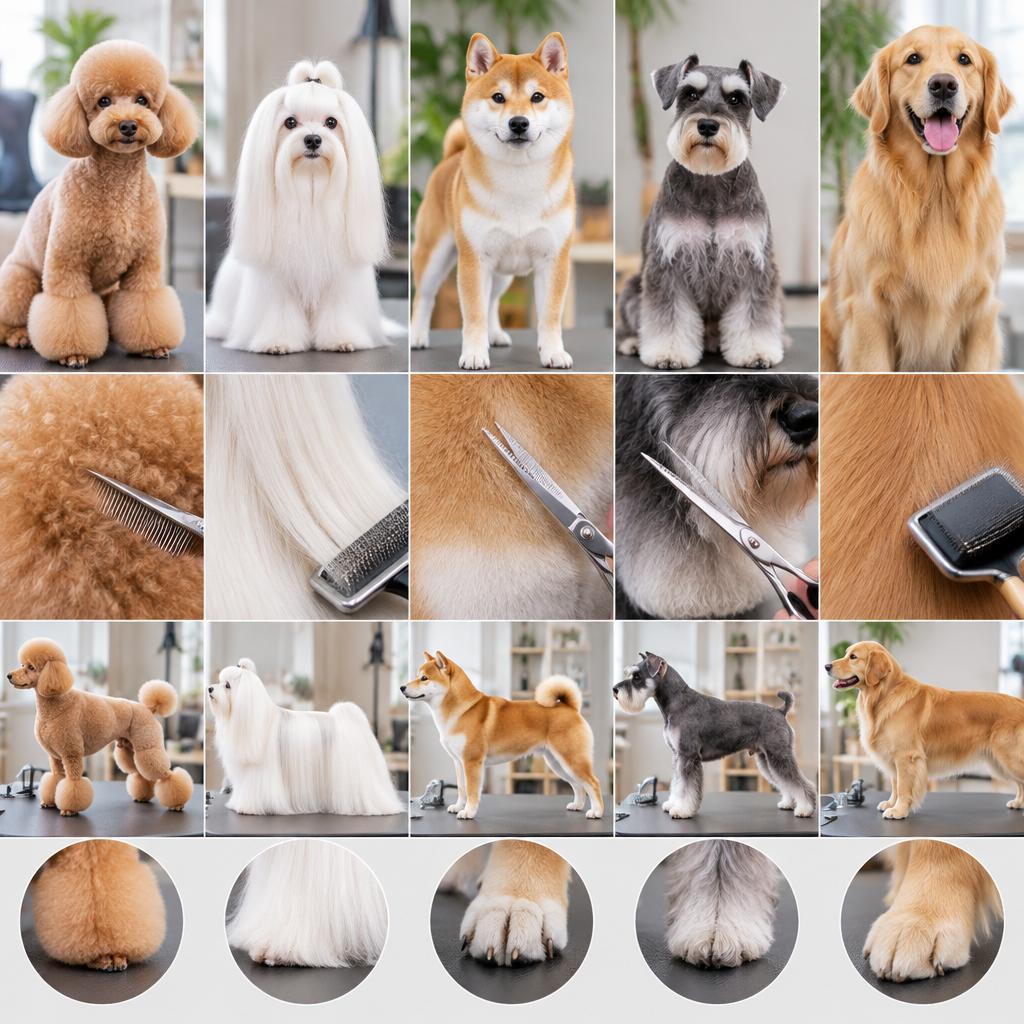 犬種別トリミングを学び、仕上がりの幅を広げる