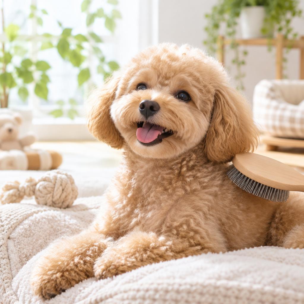 シャンプーなしでも、愛犬はもっとキュートに。毎日のブラッシングから始める、軽やかな美容習慣。