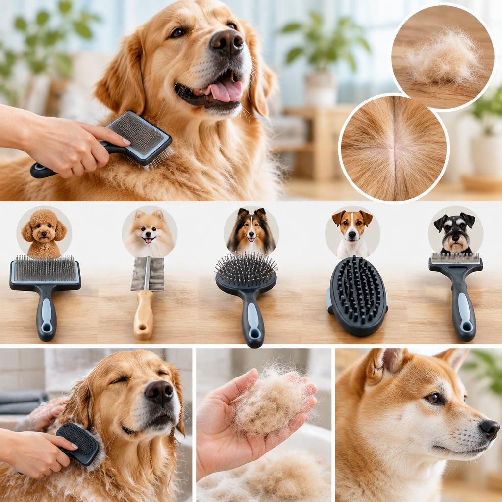 犬用ブラシで、毎日の毛並みにうれしい習慣を