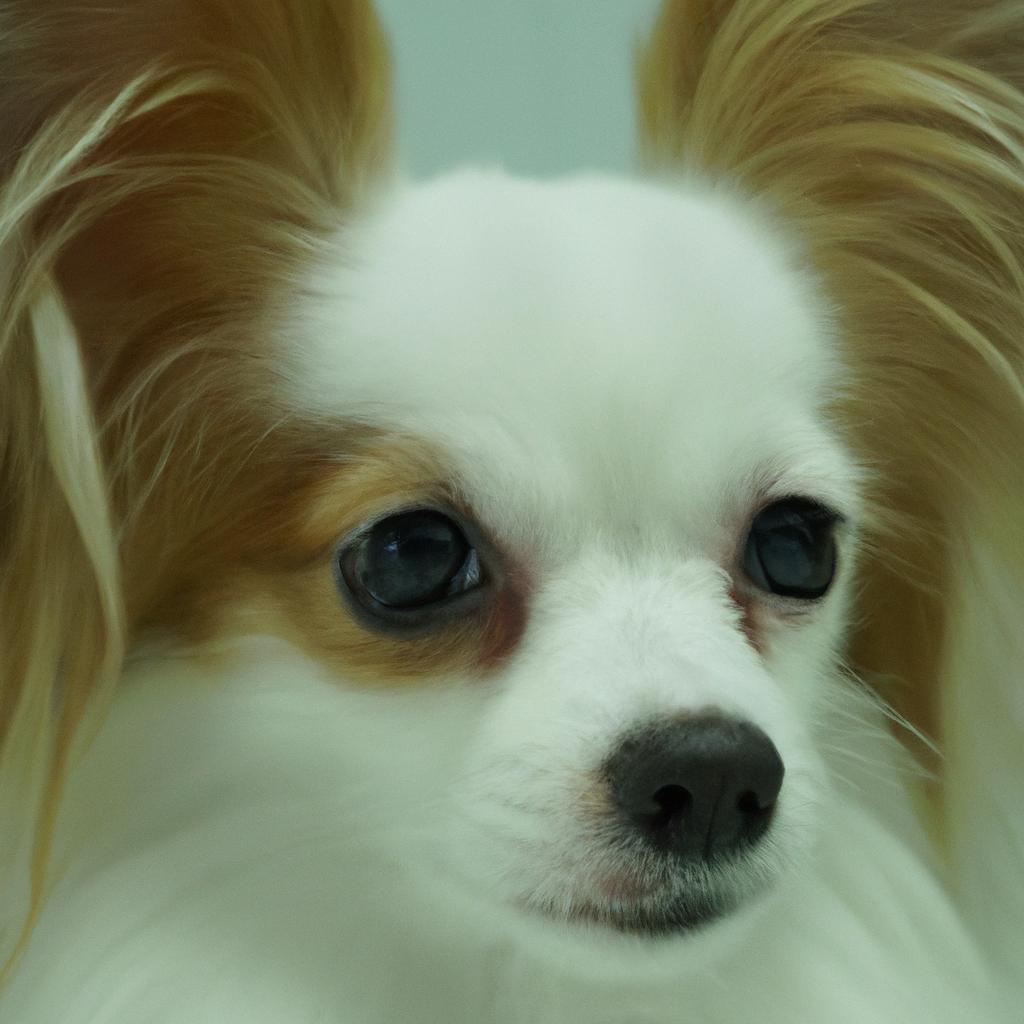 可愛い犬種、パピヨン