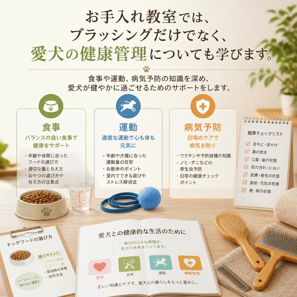愛犬の健康管理をサポート