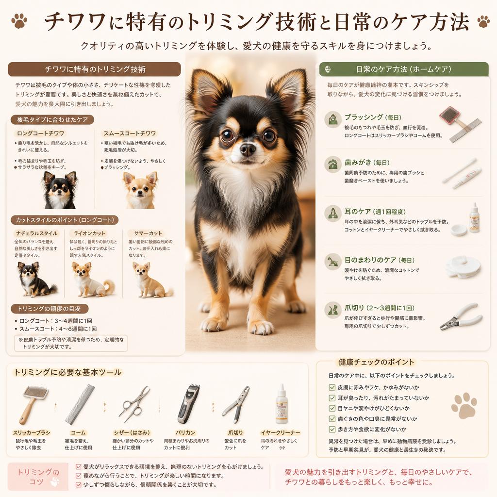 チワワのケア特集