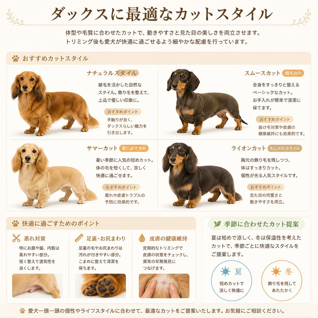 快適に過ごせるカットスタイル