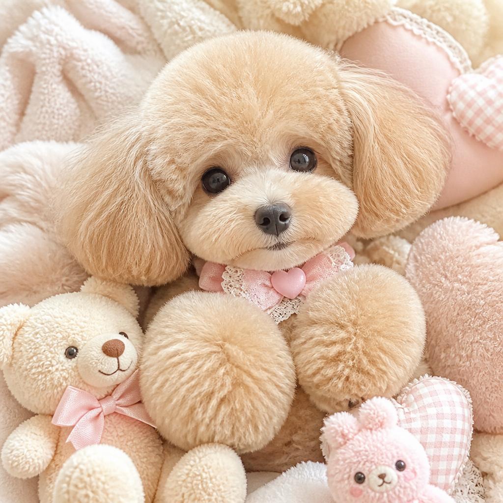 可愛いを極める、あなたの愛犬をぬいぐるみのように仕上げます！