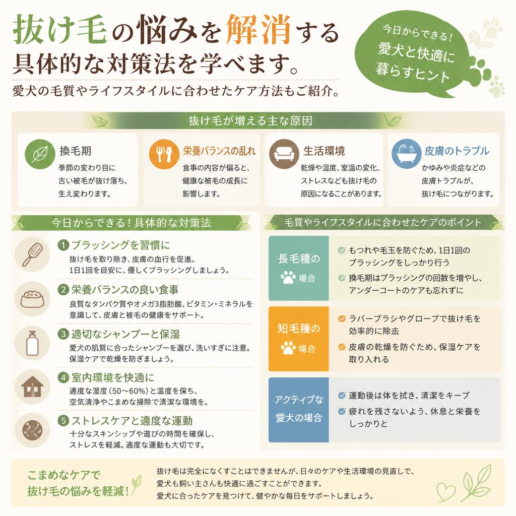 2. 抜け毛対策の徹底解説