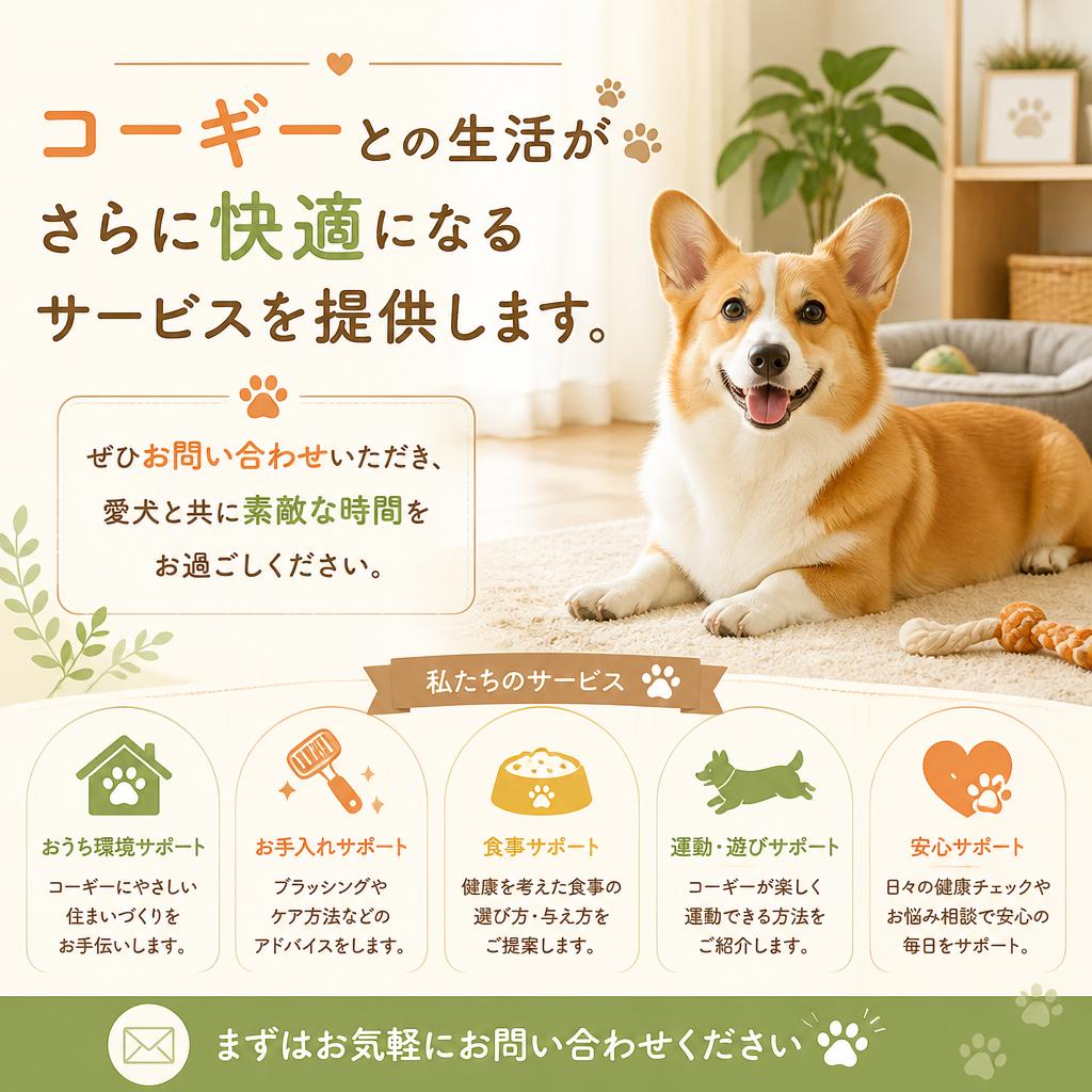お問い合わせで愛犬の生活をさらに豊かに