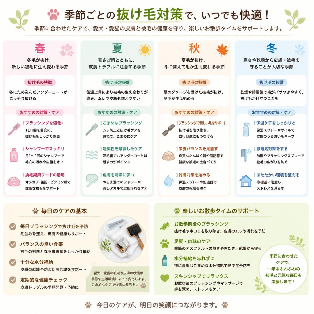 5. 抜け毛対策と対処法