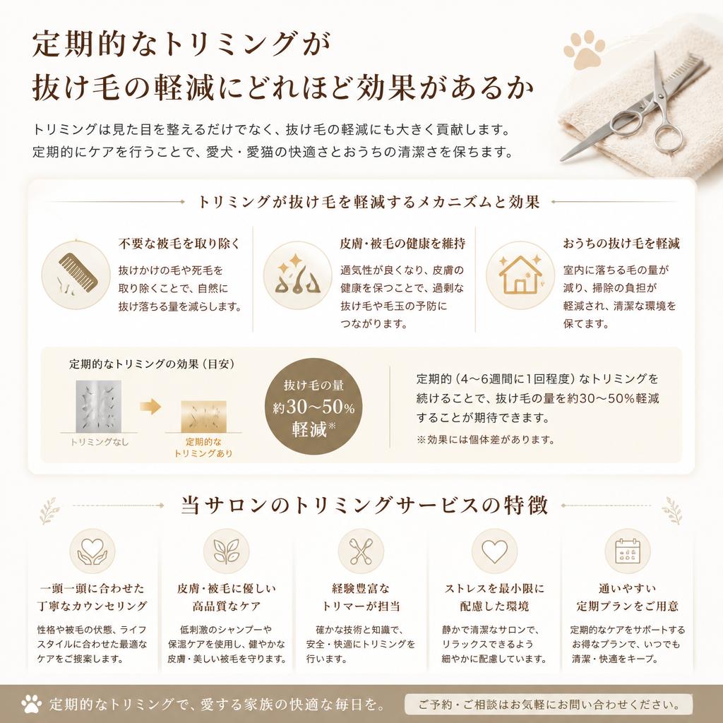 効果的なトリミングの重要性