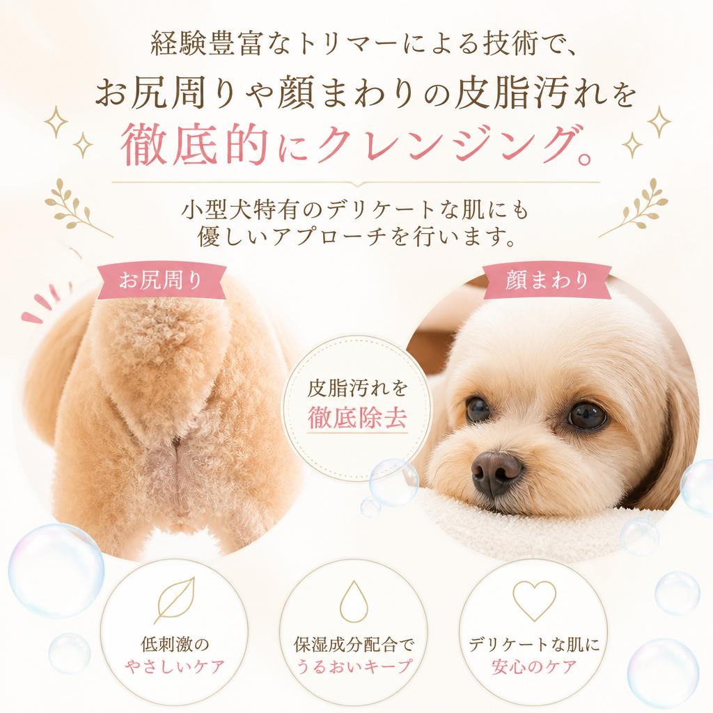 プロフェッショナルなトリミング技術