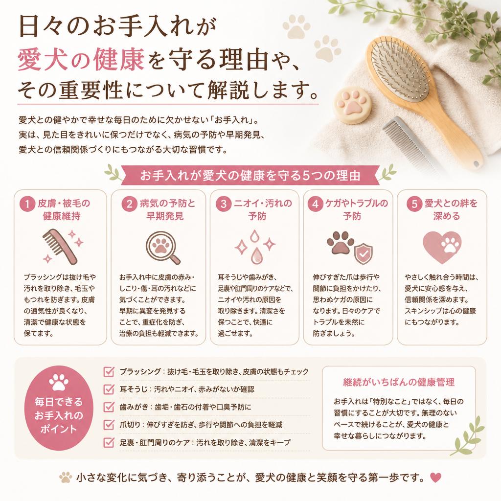 犬の健康管理の重要性