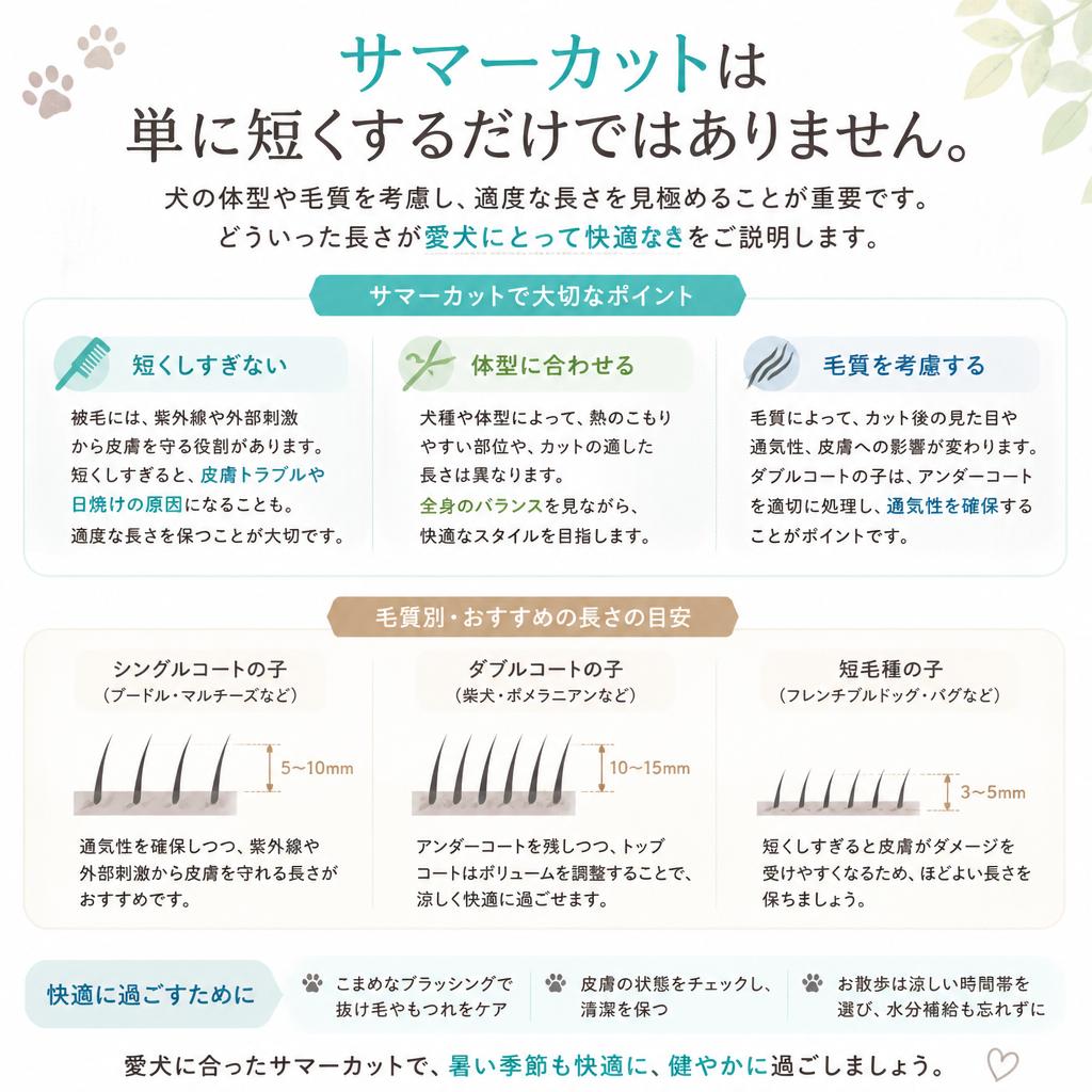 適度な長さの見極め方