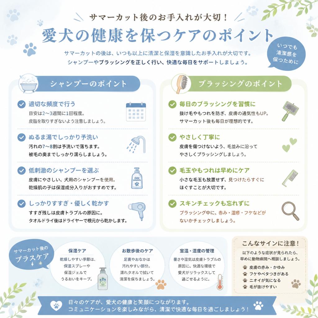 お手入れのコツ