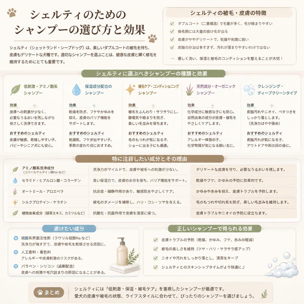 シャンプーの選び方