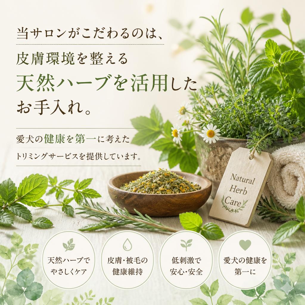 天然ハーブを活用したお手入れ